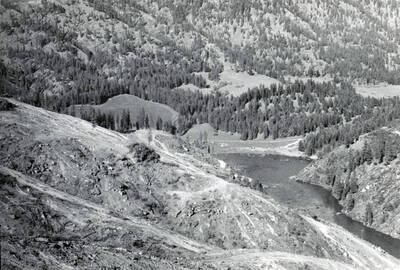 Dworshak Dam Project 190 (clearing pool)