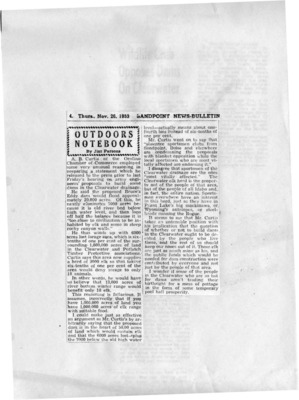 Proposals to build some dams in the Clearwater drainage.