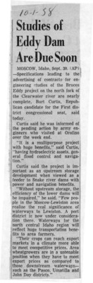 Specifications leading to the advertising of contracts for engineering studies