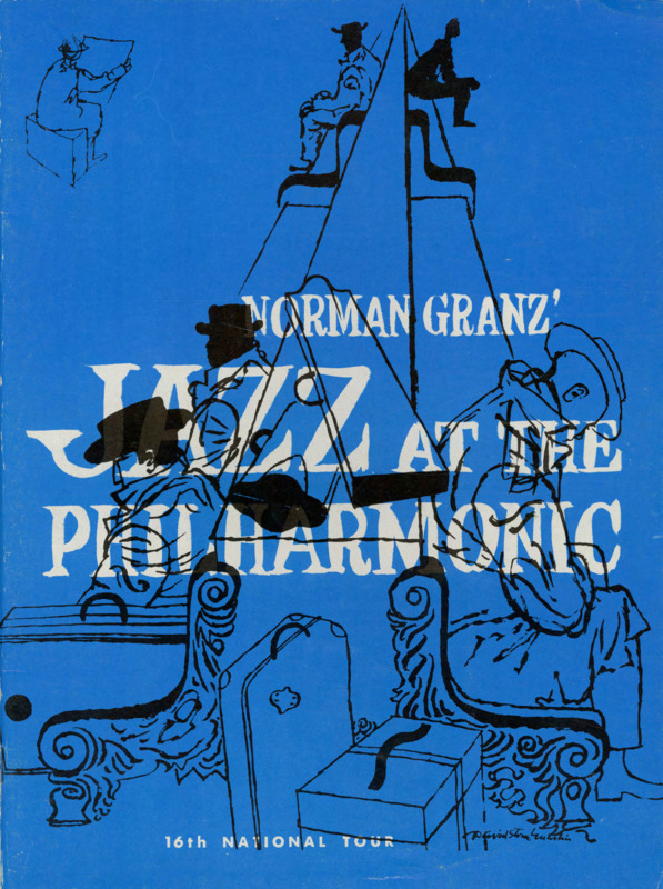 Program from the Norman Granz's Jazz at the Philharmonic 16th National Tour. 