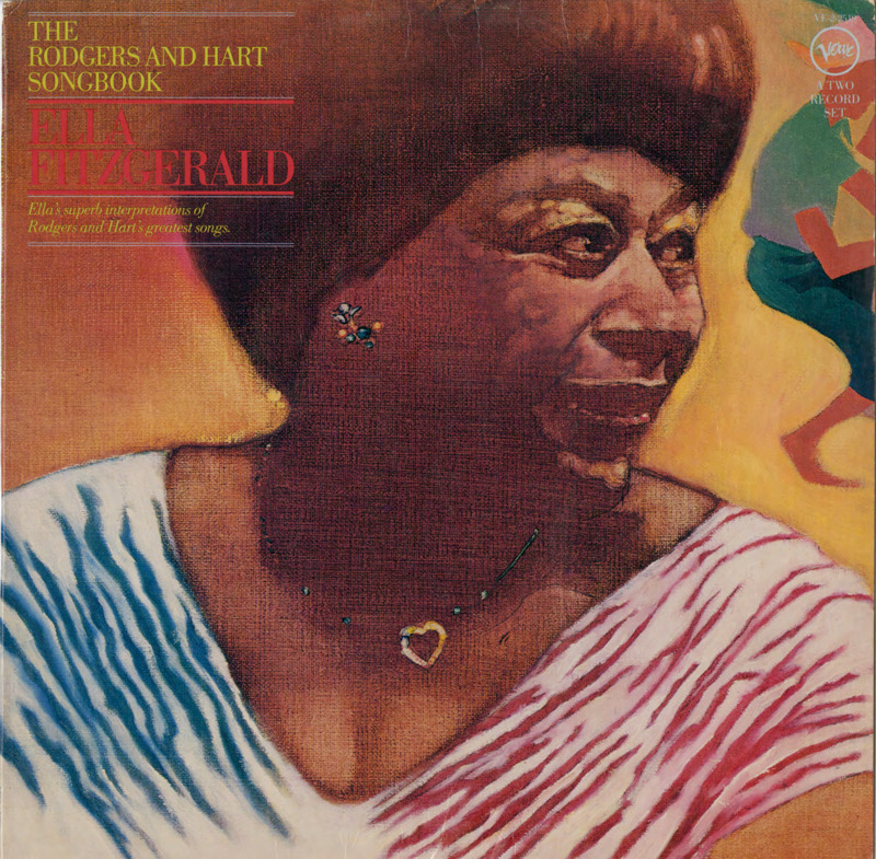 Record cover of "Ella Fitzgerald, The Rodgers and Hart Songbook"