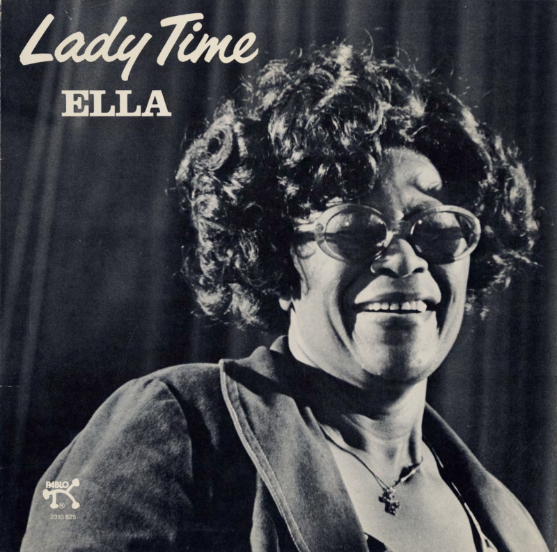 Record cover of Ella Fitzgerald's "Lady Time"