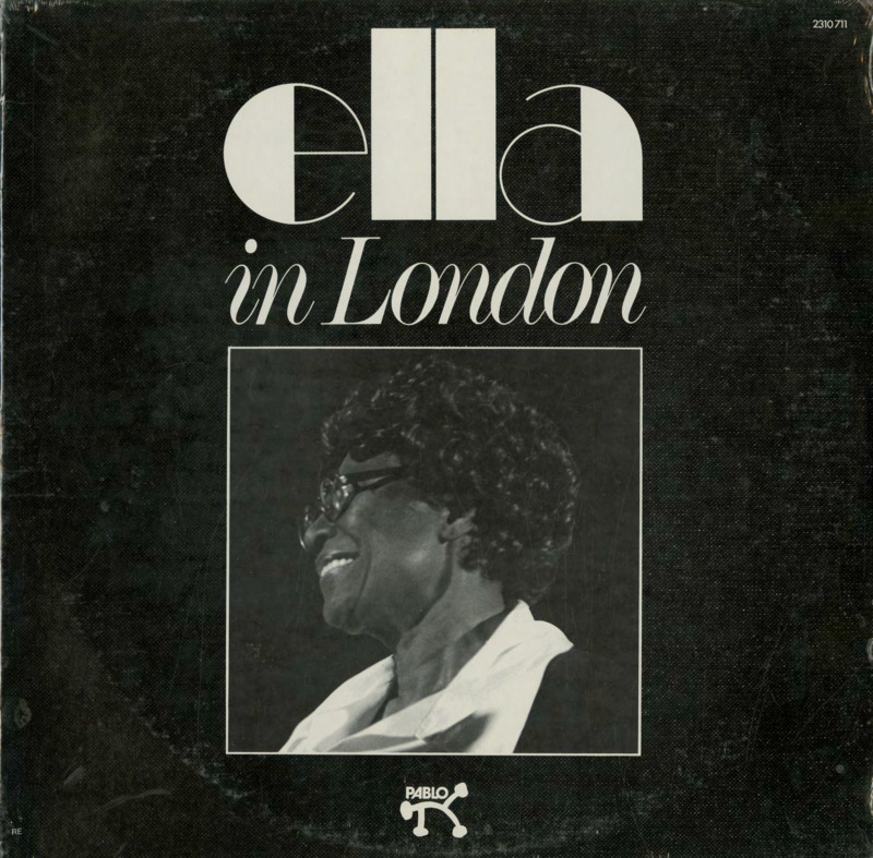 Record cover of "Ella In London."