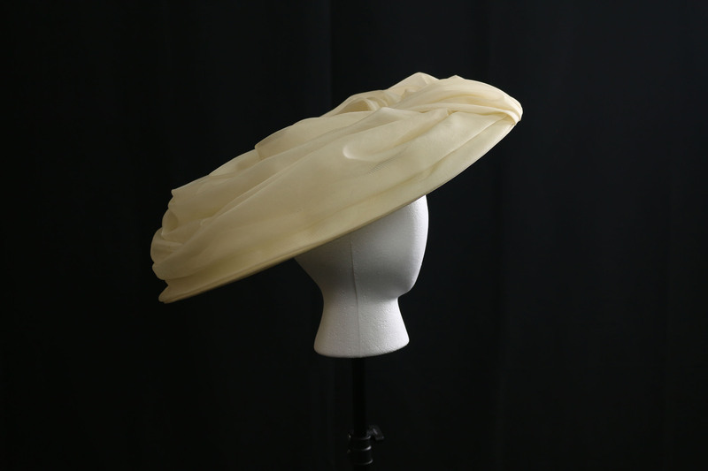 Ella Fitzgerald's wide-brimmed organza hat 