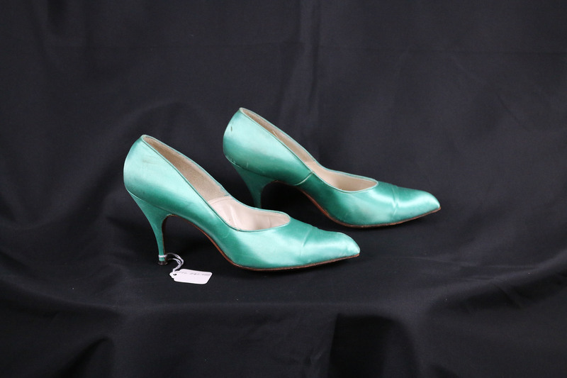 Ella Fitzgerald's aquamarine high-heeled shoes