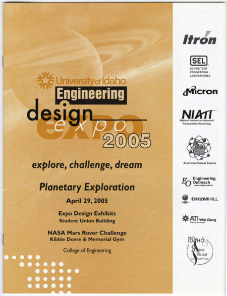 Cover page of a booklet with black and orange text.