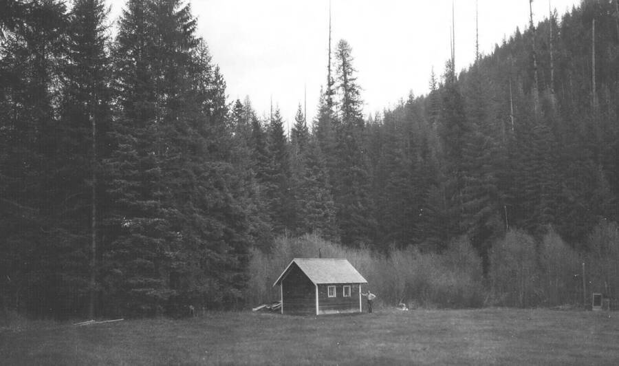 Scalers cabin in Benton Meadow.