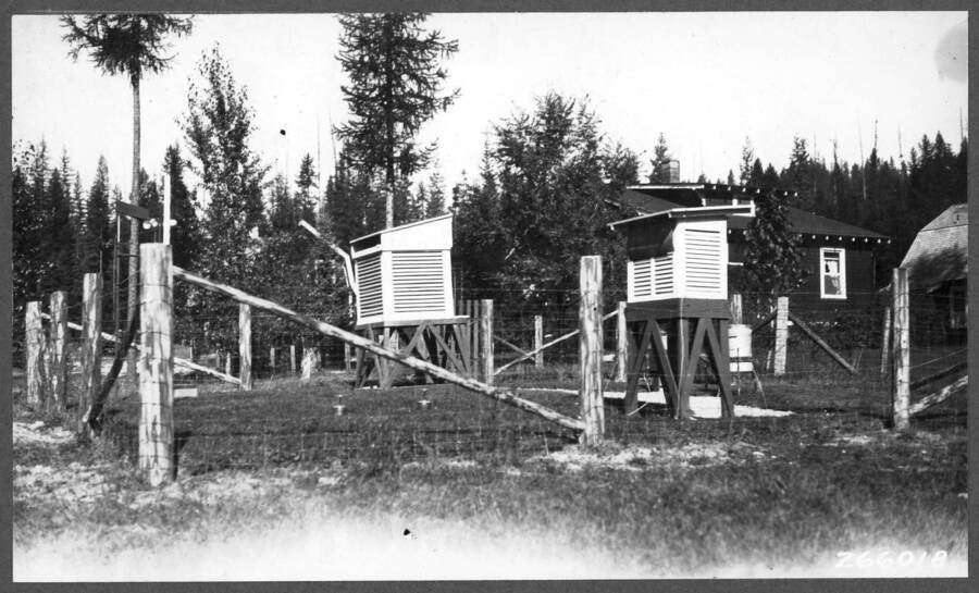 Weather Station, Priest River Branch Station, Sept. 1931.