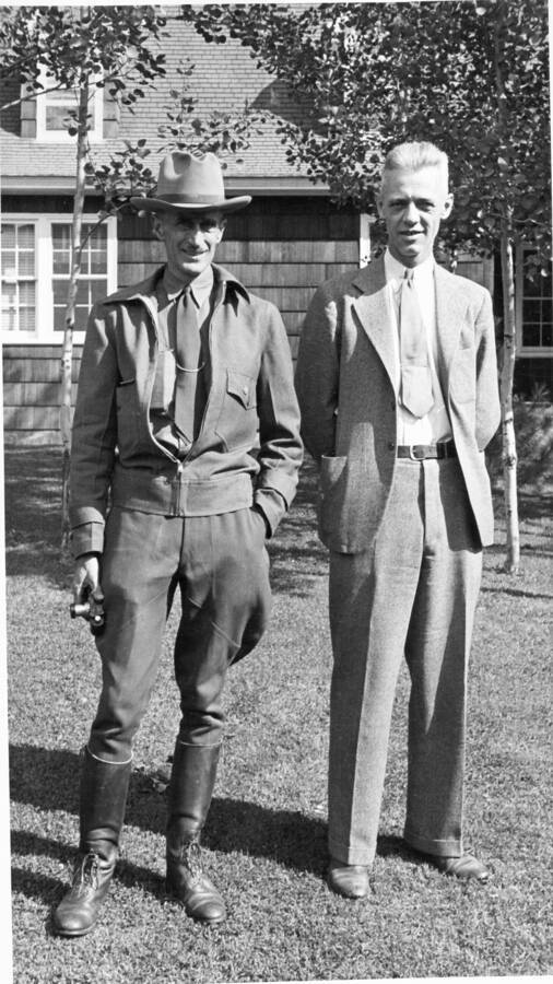 Gisborne and Station Director Stephen Wyckoff 1937.