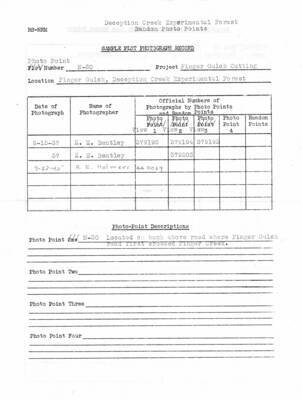 Page 2 of form with details of previous photos.