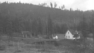 Present shop building, circa 1920