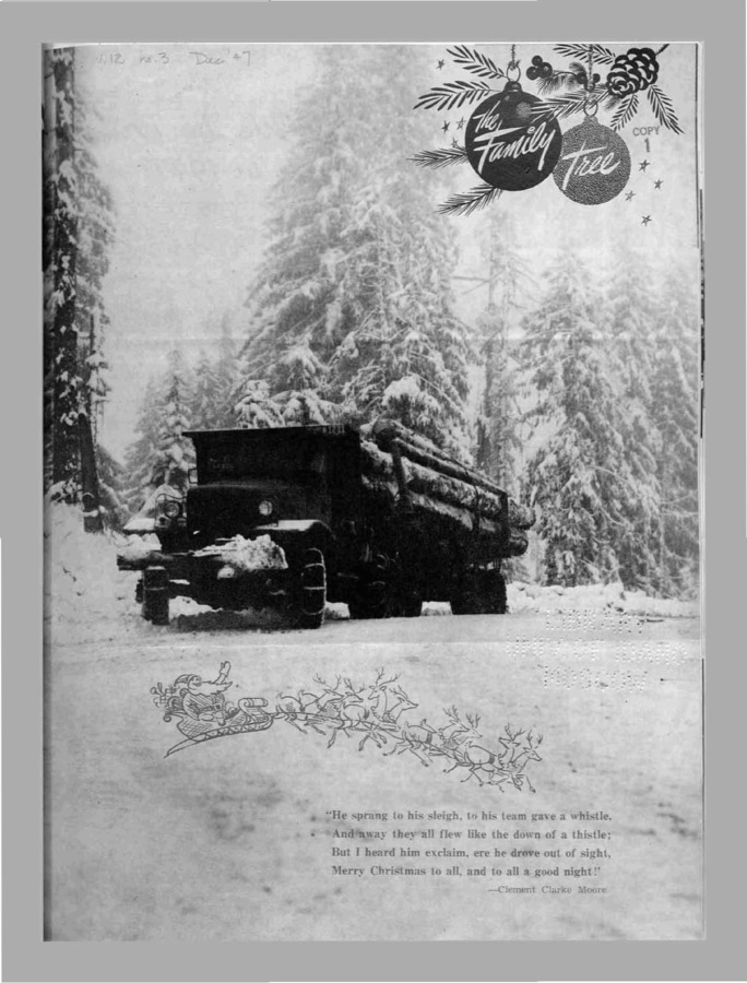 Vol. 12 No. 3, Published by Potlatch Forests, Inc., 8 pages.