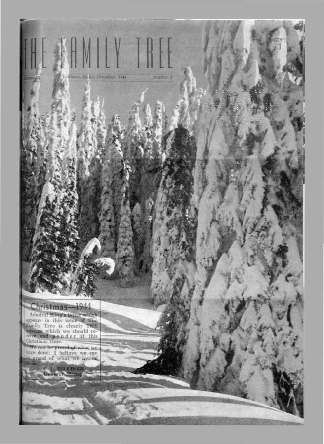 Vol. 9 No. 3, Published by Potlatch Forests, Inc., 8 pages.