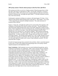 Evaluation of submerged orifice gate usage by adult Chinook salmon and steelhead at John Day Dam during 2003