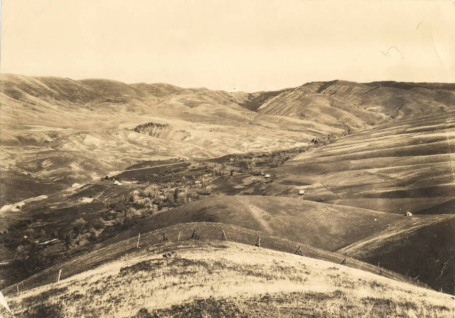 Photograph of White Bird Battlefield, south of Grangeville, Idaho.