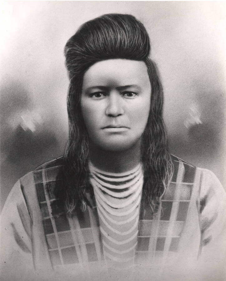 Portrait of Chief Ollocot, Chief Joseph's brother.