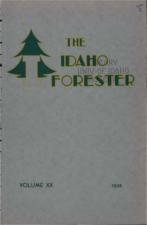 The Idaho Forester - 1938 (Vol. 20)