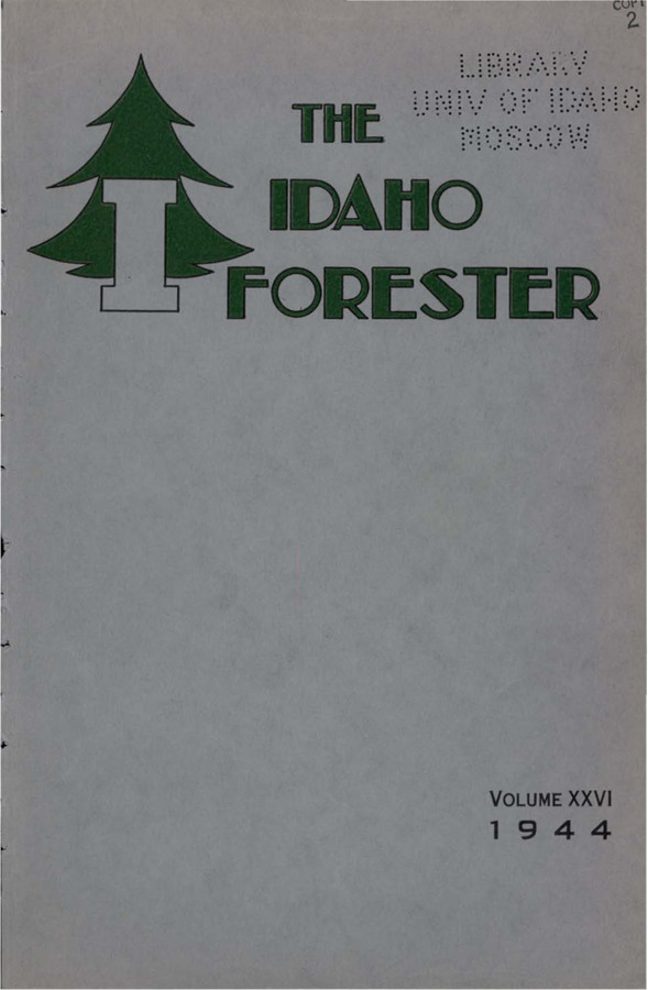 The Idaho Forester - 1944 (Vol. 26)