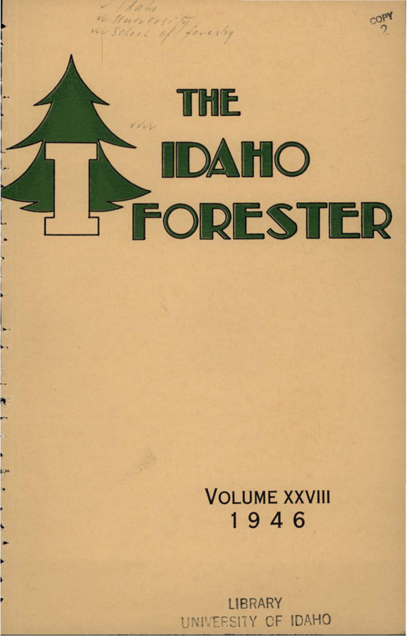 The Idaho Forester - 1946 (Vol. 28)