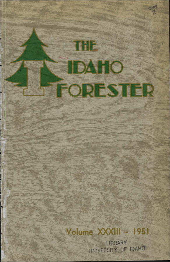 The Idaho Forester - 1951 (Vol. 33)