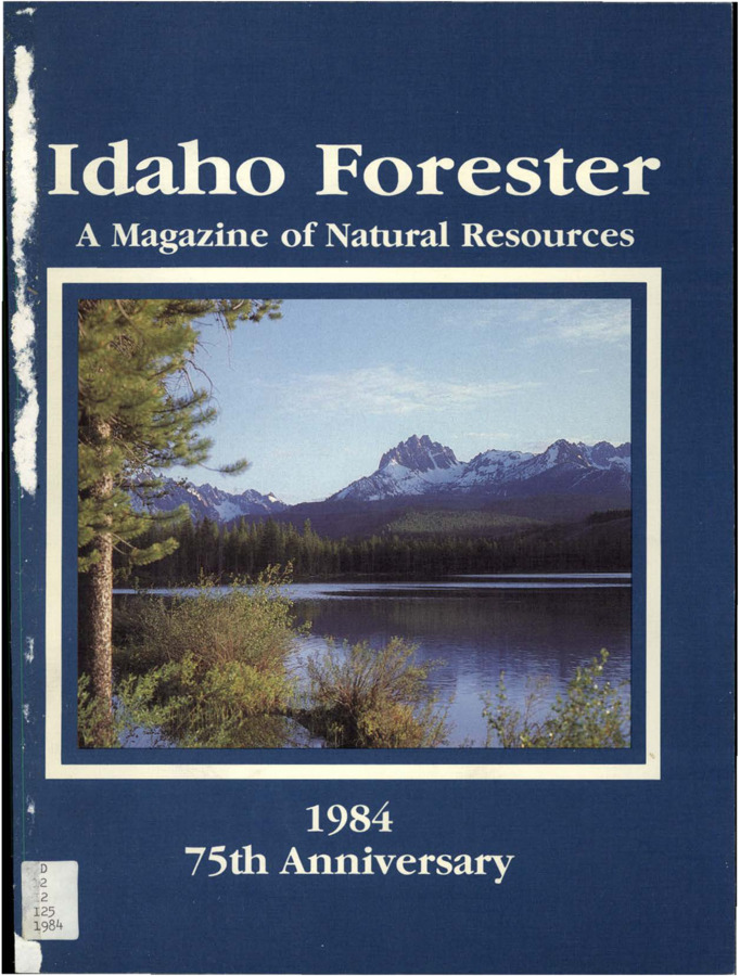 The Idaho Forester - 1984 (Vol. 65)