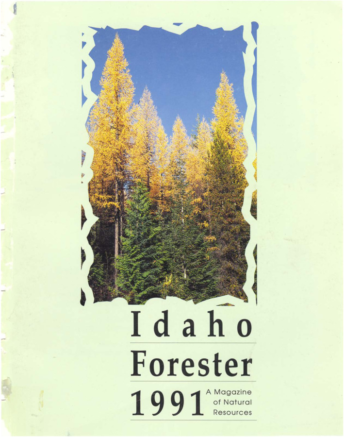 The Idaho Forester - 1991 (Vol. 72)
