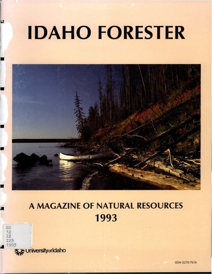 The Idaho Forester - 1993 (Vol. 74)