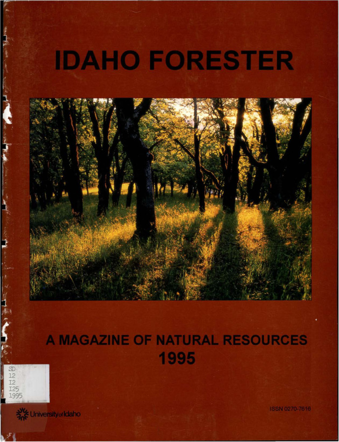 The Idaho Forester - 1995 (Vol. 76)