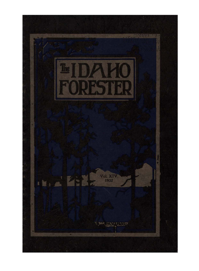 The Idaho Forester - 1932 (Vol. 14)