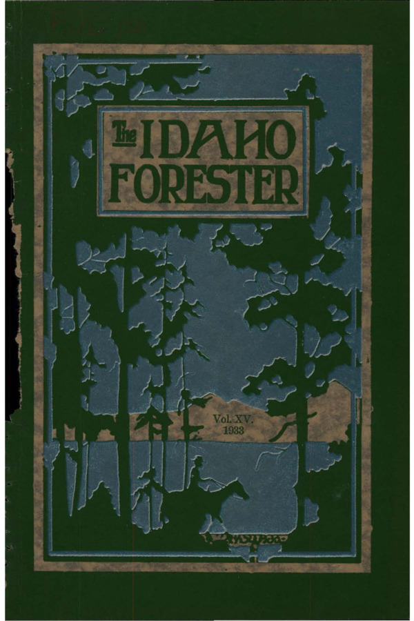 The Idaho Forester - 1933 (Vol. 15)