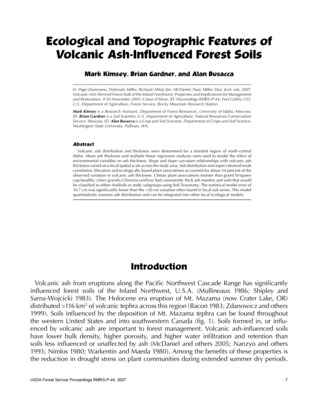 Volcanic ash distribution and thickness were determined for a forested region of north-central Idaho. Mean ash thickness and multiple linear regression analyses were used to model the effect of environmental variables on ash thickness. Slope and slope curvature relationships with volcanic ash thickness varied on a local spatial scale across the study area. Ash distribution and aspect showed weak correlation. Elevation and ecologically based plant associations accounted for about 54 percent of the observed variation in volcanic ash thickness. Climax plant associations moister than grand fir/queen cup beadlily (Abies grandis/Clintonia uniflora) had consistently thick ash mantles and soils that would be classified as either Andisols or andic subgroups using Soil Taxonomy. The statistical model error of 10.7 cm was significantly lower than the &gt;20 cm variation often found in local soil series. This model quantitatively assesses ash distribution and can be integrated into other local ecological models.