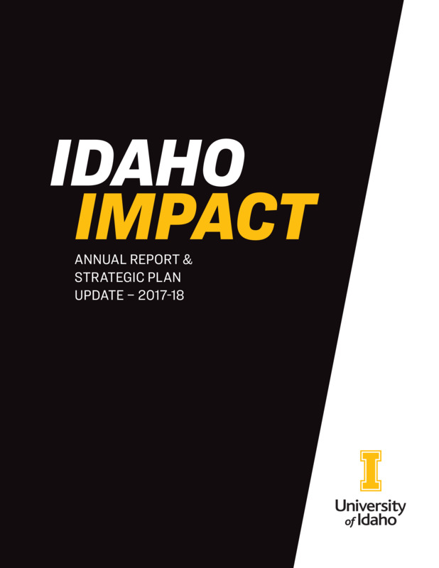 Idaho Impact: Annual Report and Strategic Plan Update 2017-18