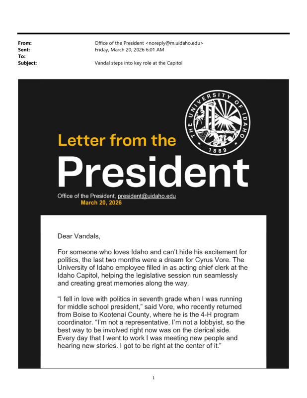 PDF of email as original
