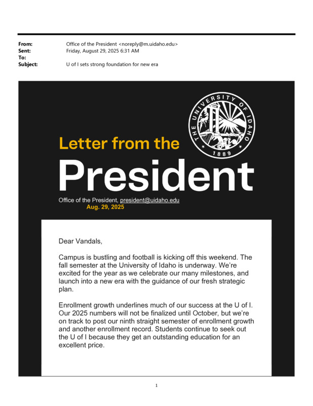 PDF of email as original