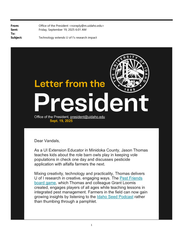 PDF of email as original