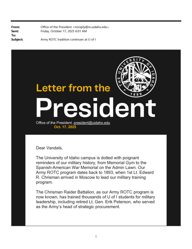 PDF of email as original