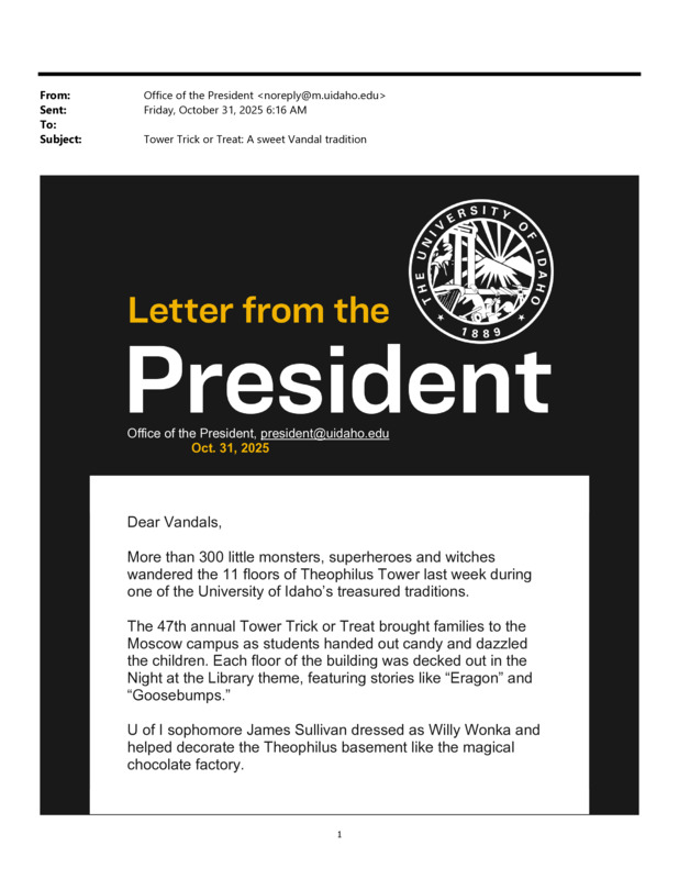 PDF of email as original