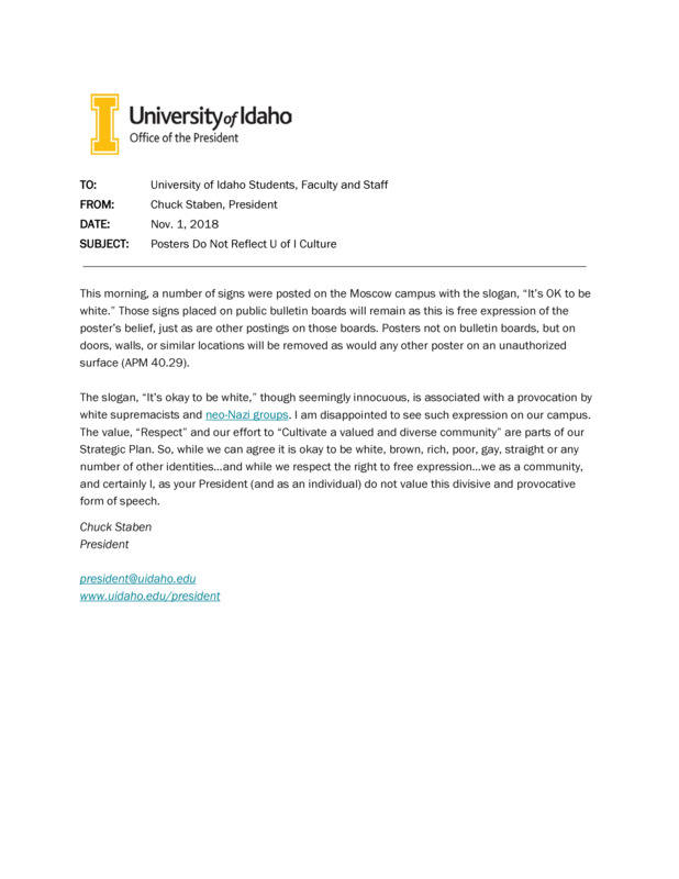 Posters Do Not Reflect U&nbsp;of&nbsp;I Culture