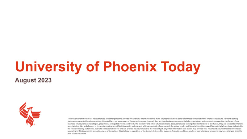 UOPX Townhall Presentation