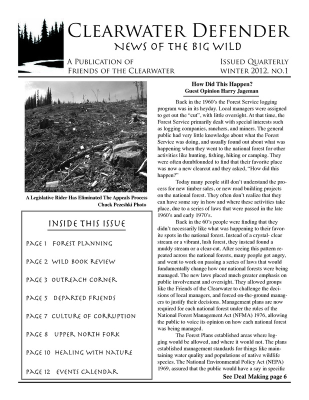 12 pages, black and white print