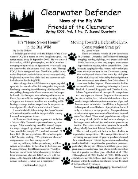 6 pages, black and white print