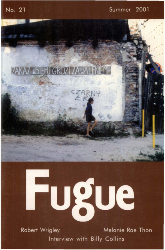 Fugue -Summer 2001 (No. 21)