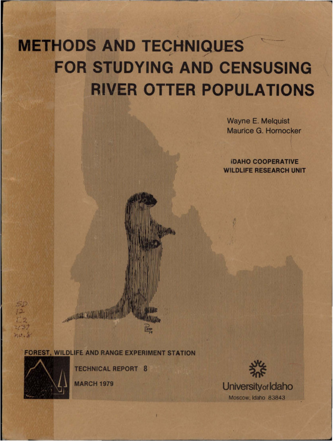 The report describes techniques useful to researchers who wish to capture, handle, mark, instrument and census river otter.