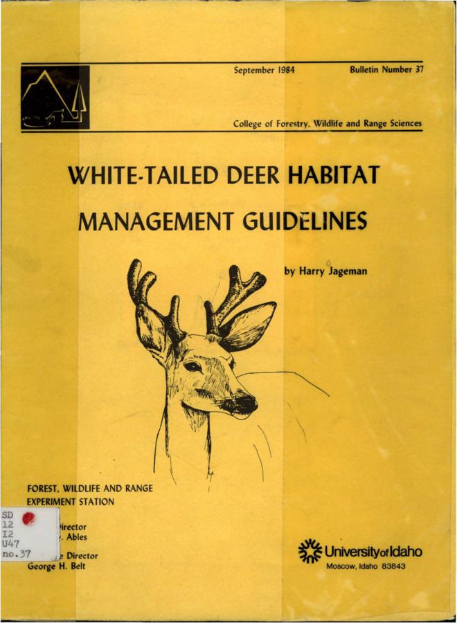 The need to provide guidelines for land managers, planners, private landowners and others who are interested in retaining white-tailed deer habitat on land used for a variety of purposes was the stimulus for this project.  These guides are based on available information plus discussions with individuals experienced in managing whitetail habitats and populations in the region.  While these guides will help to ensure that white tail habitat is retained or enhanced, they must be used with judgment and should be modified to meet specific needs on a case-by-case basis.