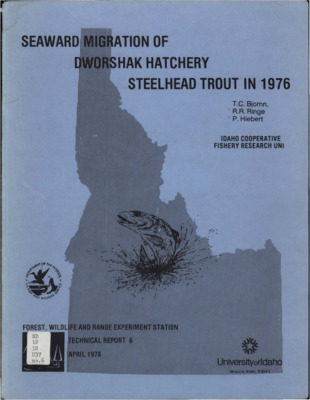 This report describes an evaluation of juvenile steelhead trout reared at Dworshak National Fish Hatchery to assess their transformation from parr to smolt and seaward migration.