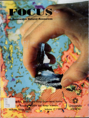 The bulletin's cover story discusses the employment of GIS to conduct gap analysis and place nature reserves in the areas in which they will be most effective.  Included articles include using sheep grazing in conifer plantations to minimize competition between shrubs and conifer trees, managing riparian zones, using a 5-horsepower skidder to handle small wood, a new recreation management plan in Hells Canyon, and assessing survival probability of Yellowstone grizzlies.