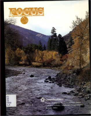 The bulletin's introduction discusses the merging of the departments of Fishery Resources and Wildlife Resources into the Fish and Wildlife Resources Department.  Included articles feature the addition of a 15-acre fish hatchery, cooperation between fish producers and restaurants via computer, and the introduction of Project Wild, an addition to K-12 curriculum teaching about the earth as a habitat for people and wildlife.  The article titles in this edition also change to be larger and sometimes of different fonts.