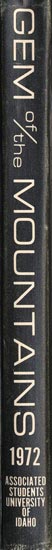 book spine depicting Gem of the Mountains 1972
