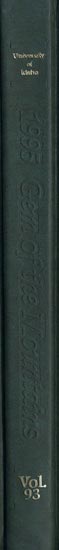 book spine depicting Gem of the Mountains 1995