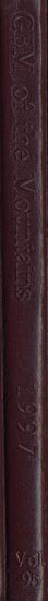 book spine depicting Gem of the Mountains 1997
